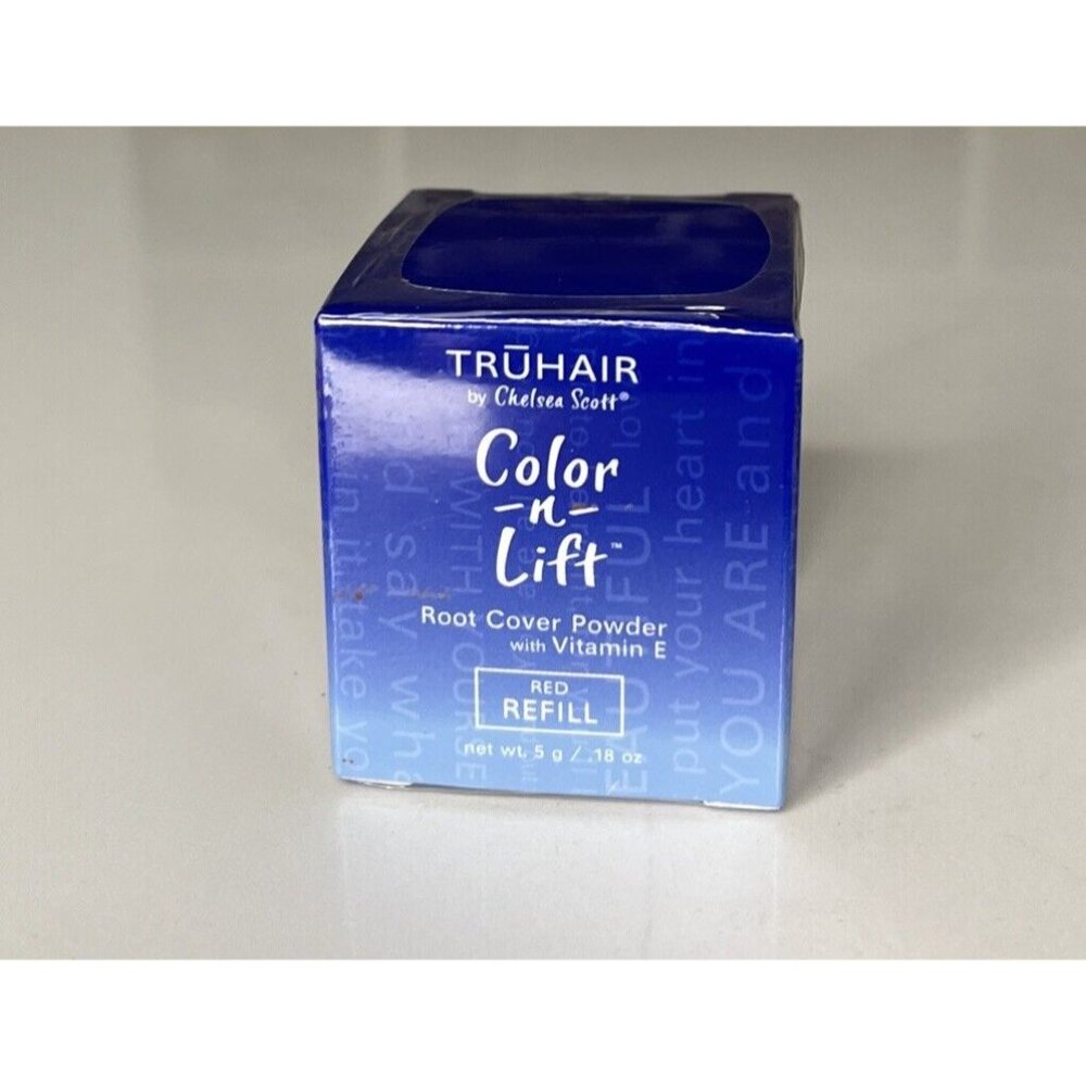 Truhair Color N Lift Root Cover Powder Red Refill .5 Oz New Sealed